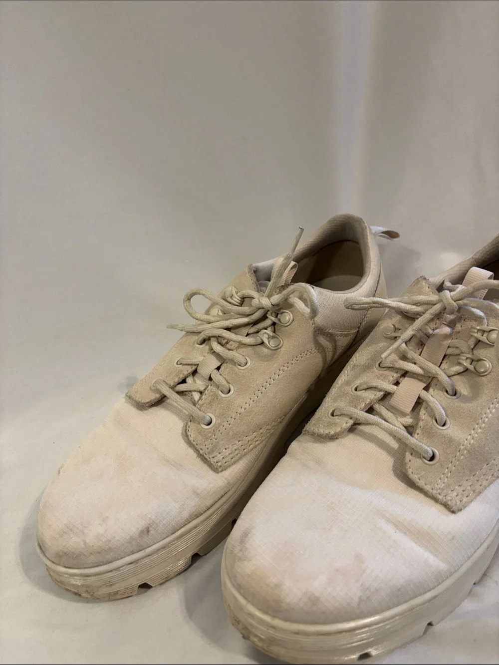 Dr. Martens Reeder Lug Sole Derby White Shoes Size Men's 12